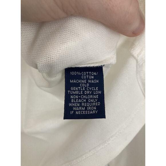 Vintage Ralph Lauren Golf St Biarritz Long Sleeve Polo Shirt Womens Medium - Picture 6 of 9